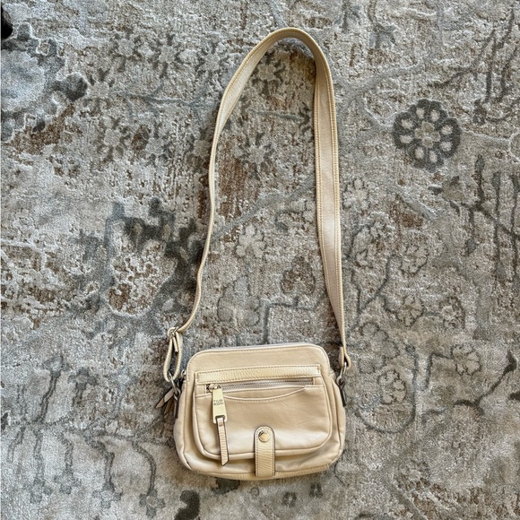 Tyler Rodan vintage cream crossbody‎ bag - Picture 1 of 7